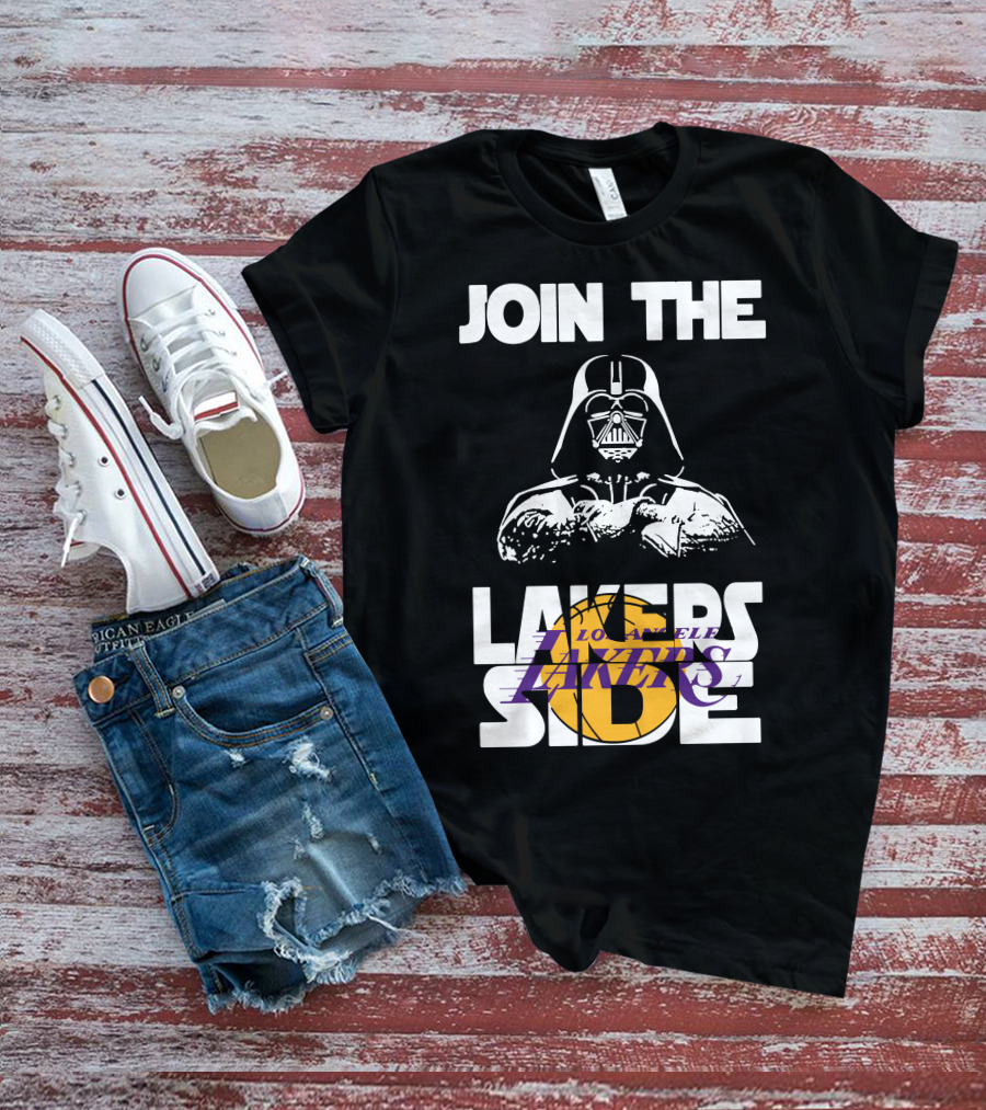Join The Los Angeles Lakers Side T-Shirt