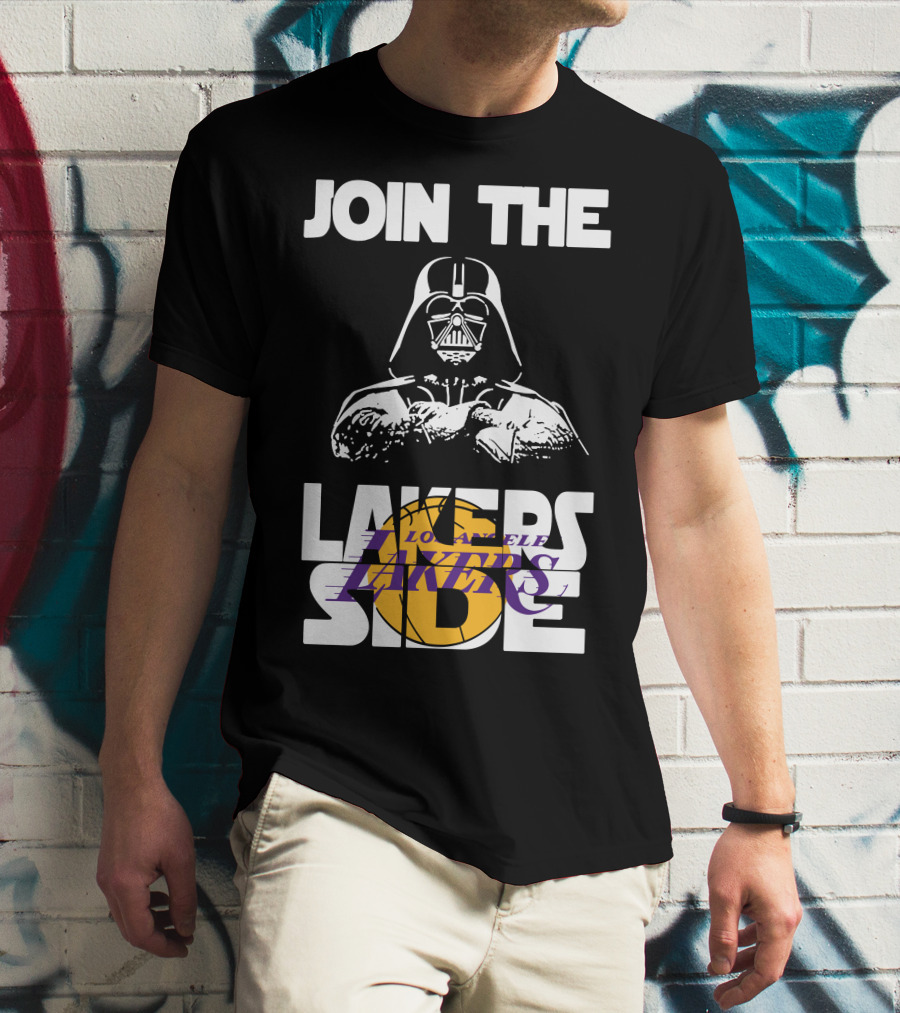 Join The Los Angeles Lakers Side T-Shirt