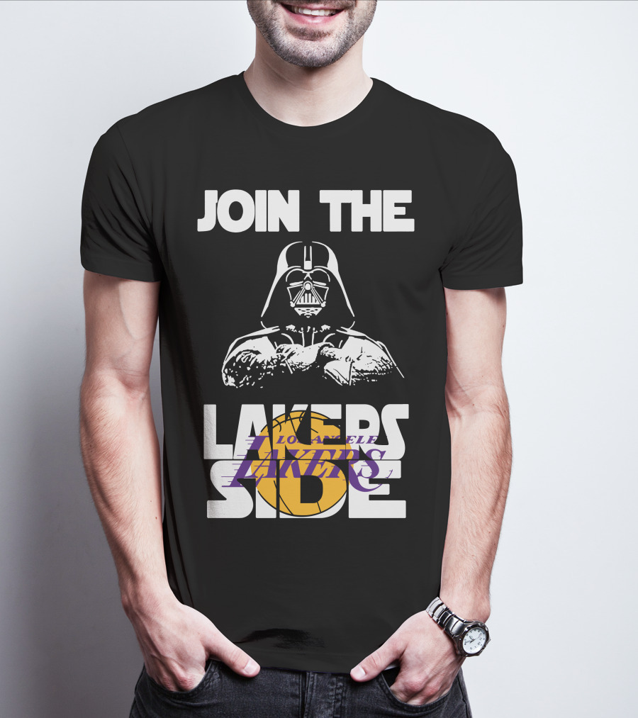 Join The Los Angeles Lakers Side T-Shirt
