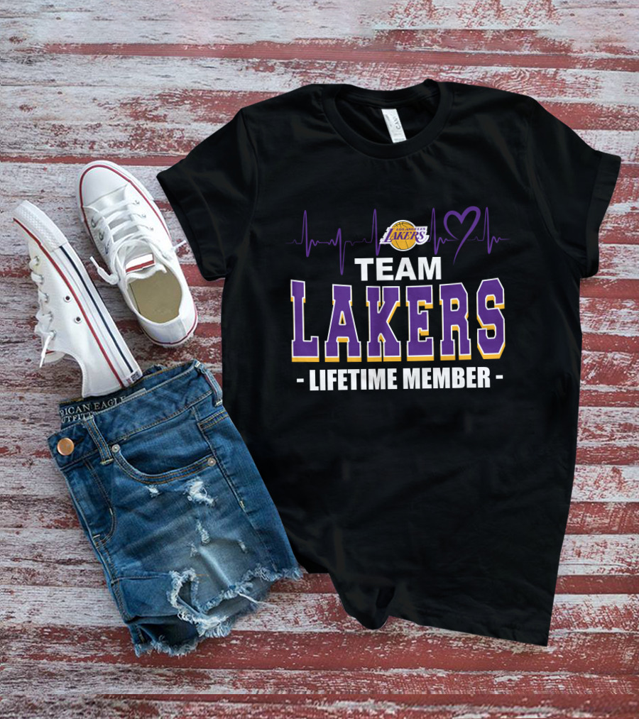 Team Lakers Lifetime Member Los Angeles Lakers T-Shirt