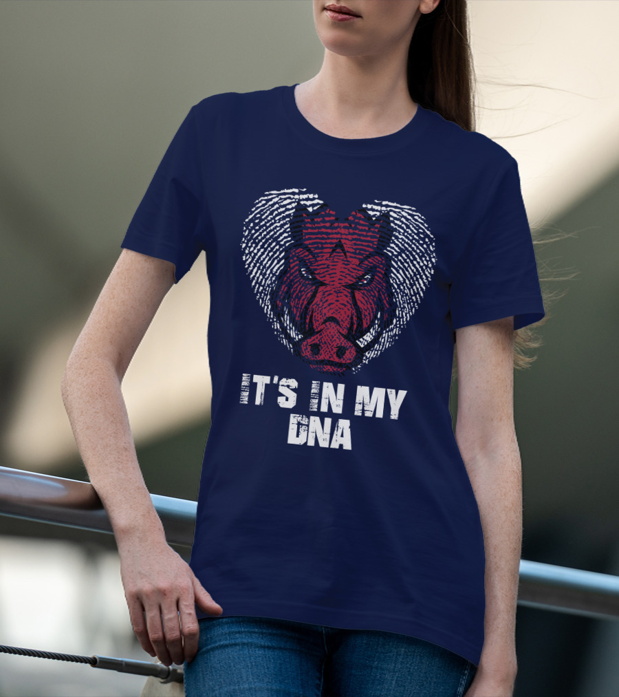 Arkansas Razorbacks It's In My Dna T-Shirt