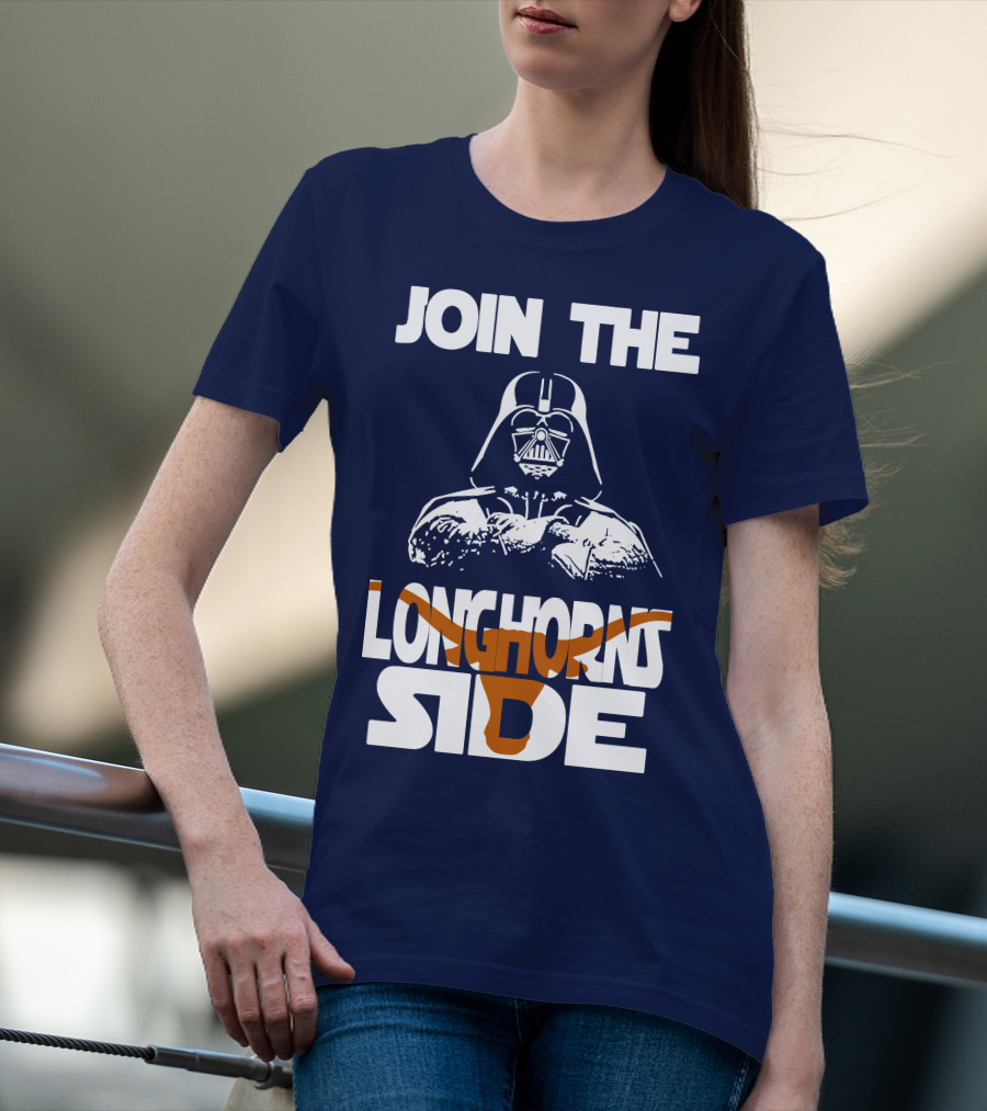 Join The Longhorns Side T-Shirt
