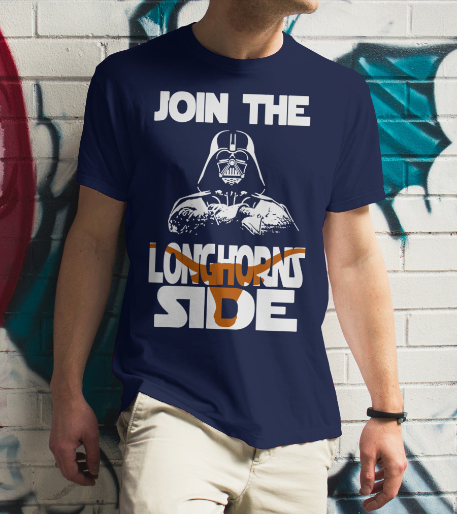 Join The Longhorns Side T-Shirt