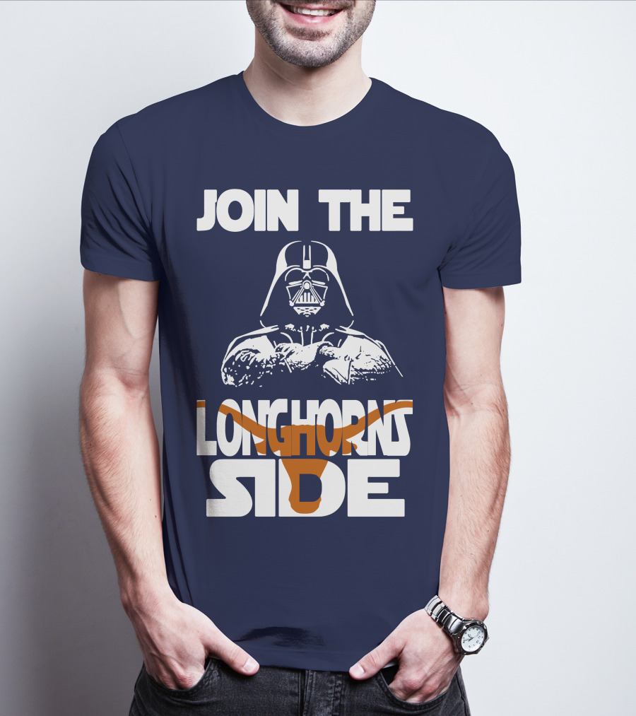 Join The Longhorns Side T-Shirt
