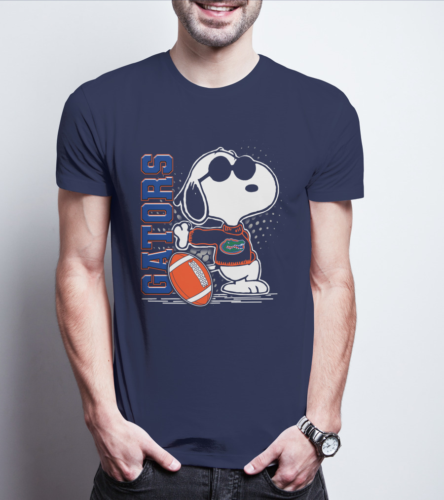 Gators Snoopy Football Florida T-Shirt