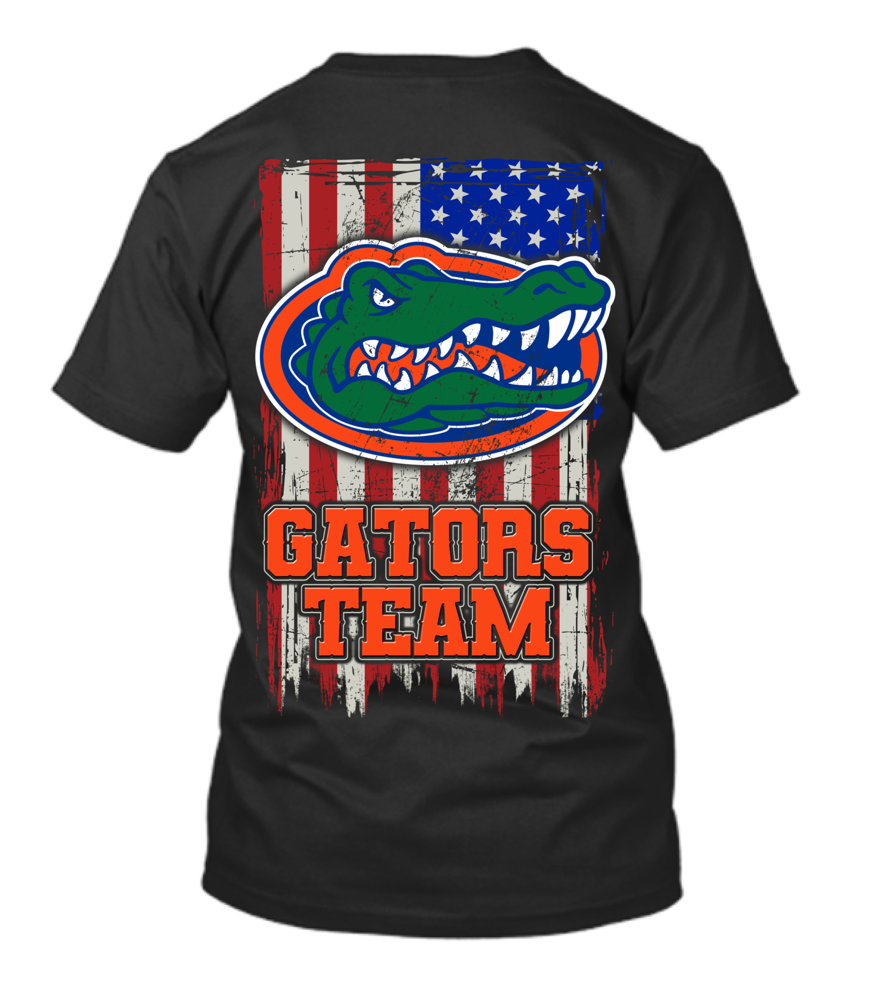 Gators Team Florida American Flag T-Shirt