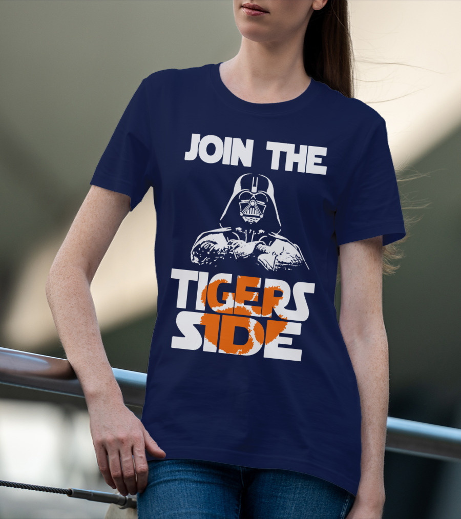 Join The Tigers Side Clemson Tigers T-Shirt