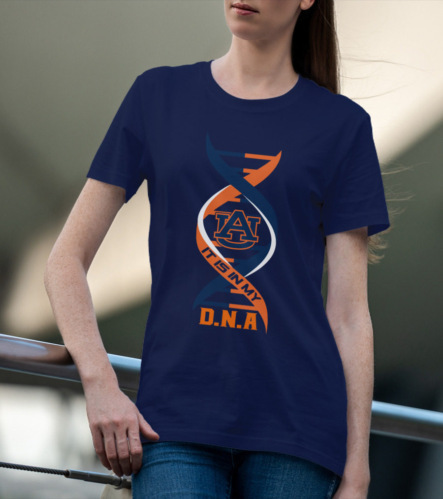 Auburn Tigers Au Logo It Is In My Dna T-Shirt
