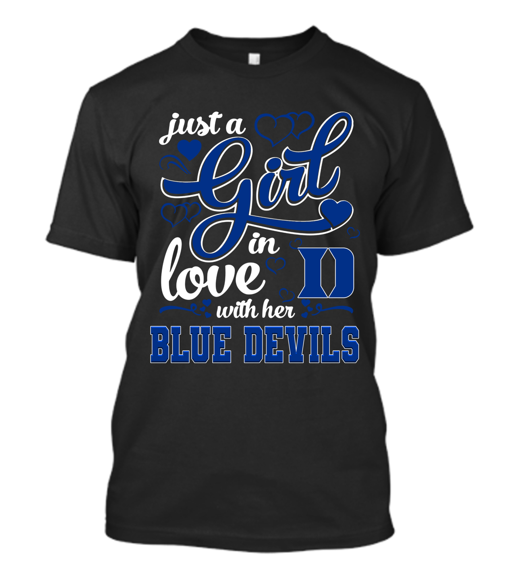 Just A Girl In Love With Her Duke Blue Devils T-Shirt