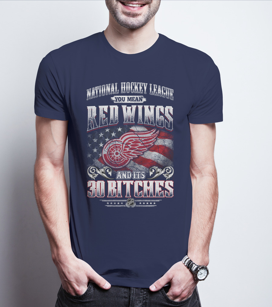 National Hockey League You Mean Red Wings And Its 30 Bitches T-Shirt