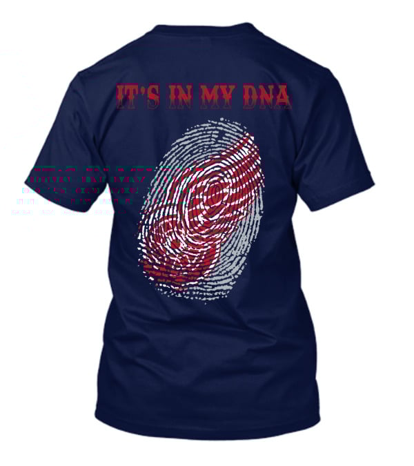 It's In My Dna Detroit Redwings T-Shirt