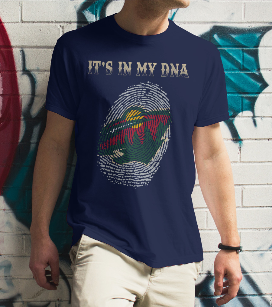 It's In My Dna Minnesota Wild T-Shirt