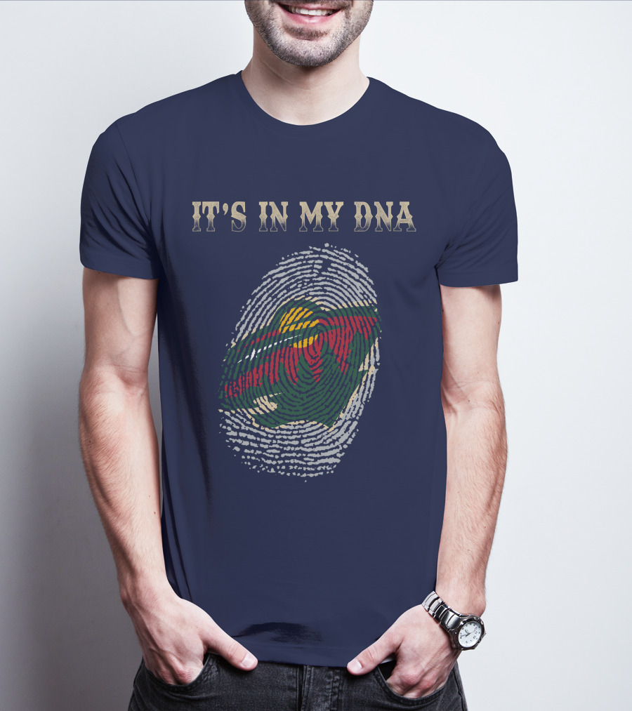 It's In My Dna Minnesota Wild T-Shirt