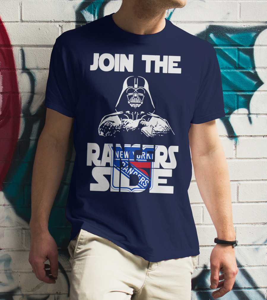 Join The New York Rangers Side T-Shirt