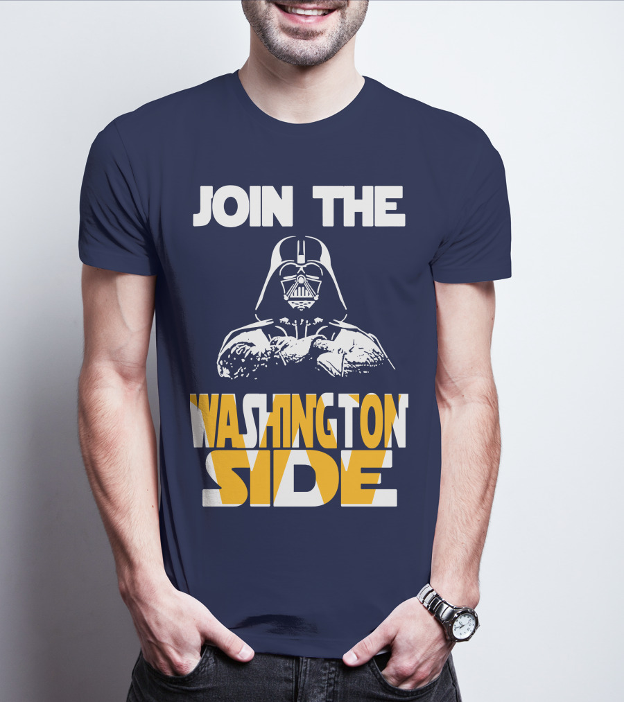 Join The Washington Side Darth Vader T-Shirt