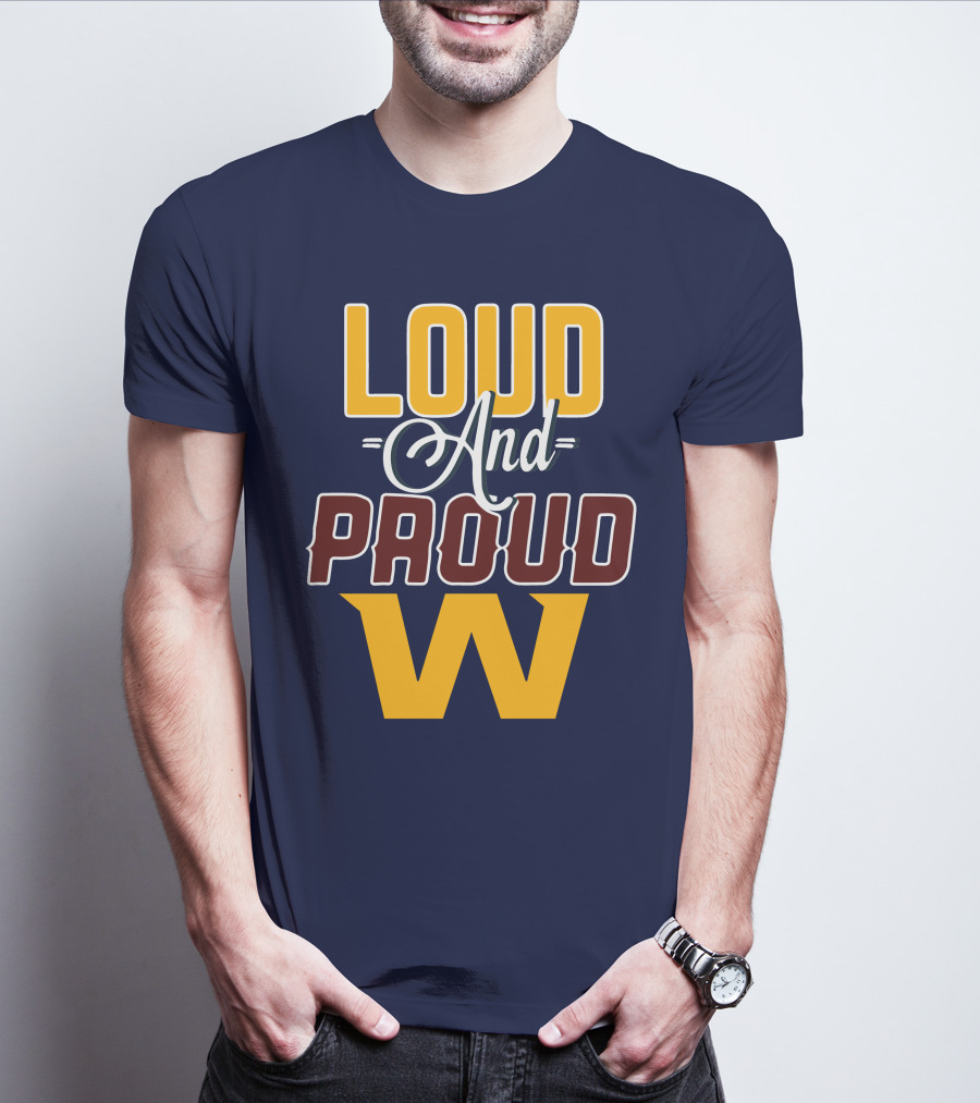 Washington Loud And Proud W T-Shirt
