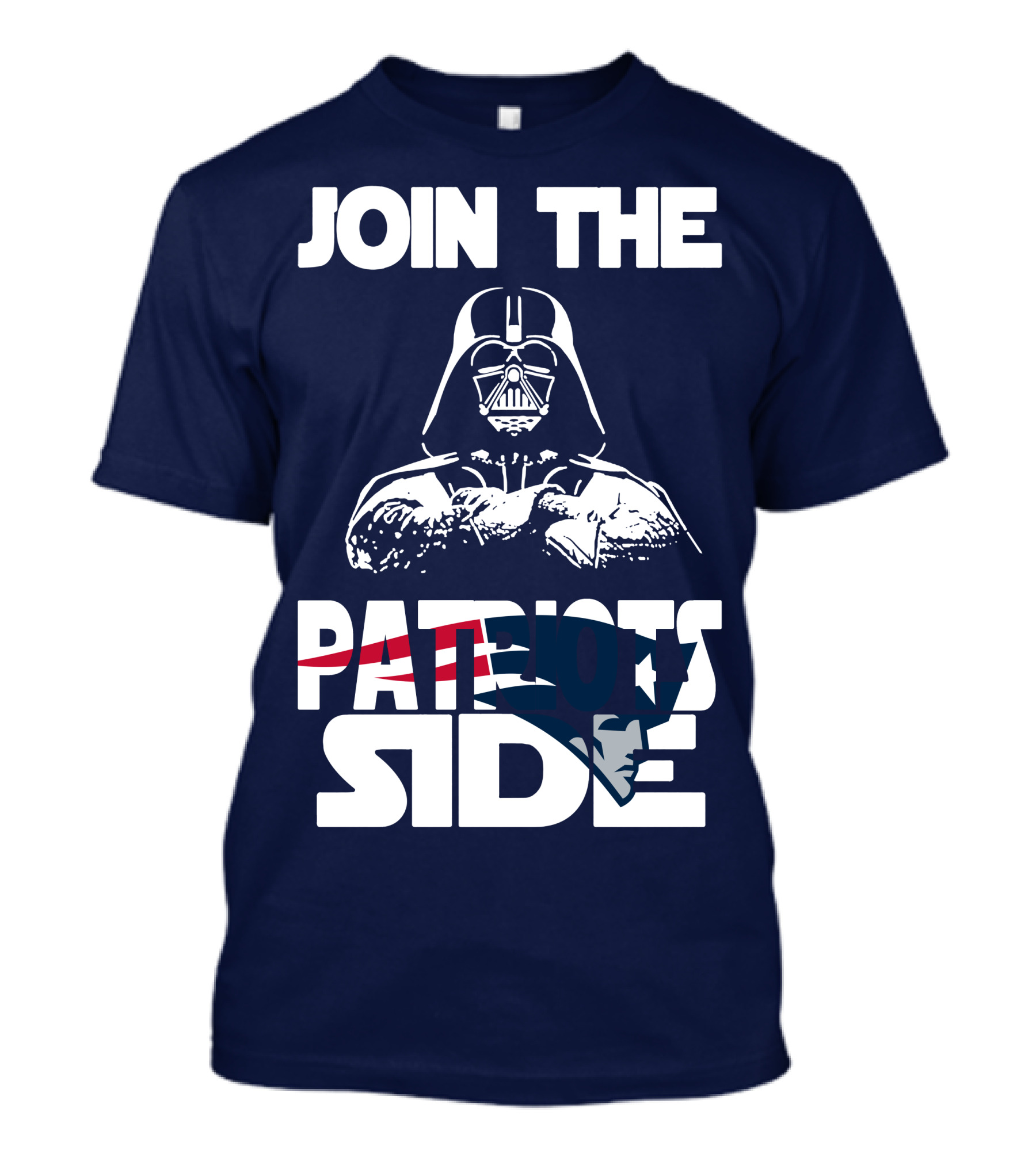 Join The New England Patriots Side T-Shirt