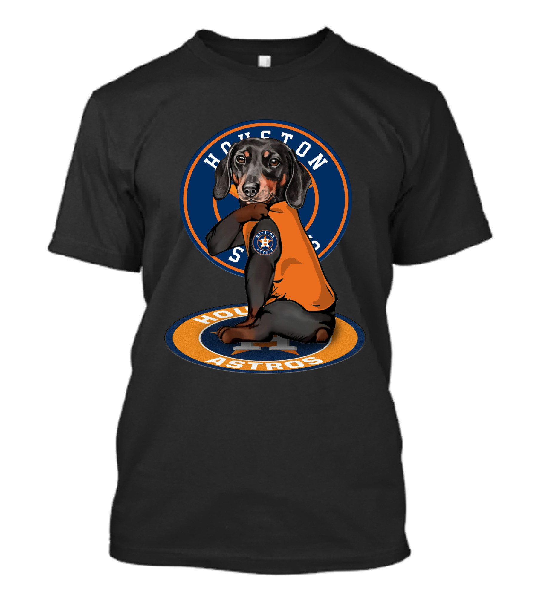 Houston Astros Dog Mascot T-Shirt