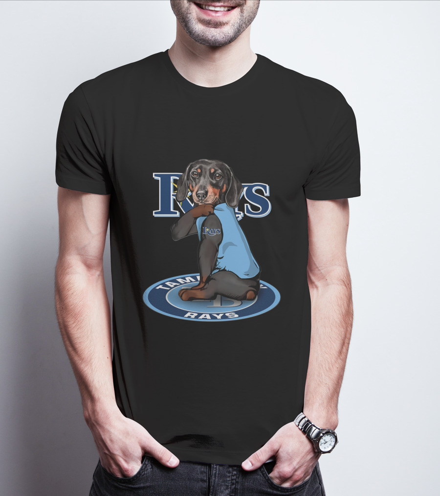 Tampa Bay Rays Dachshund T-Shirt