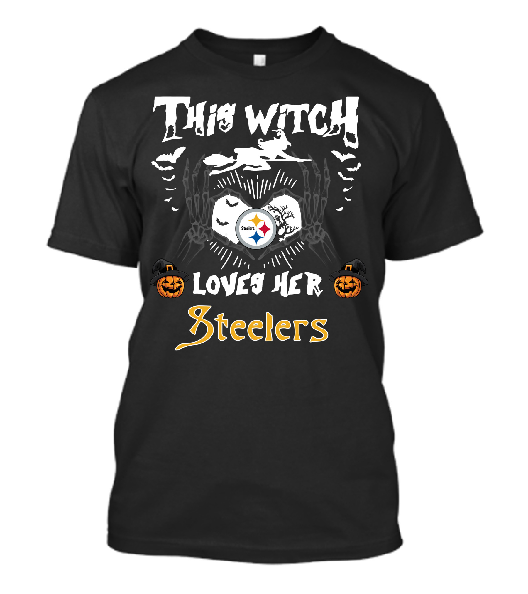 This Witch Loves Her Steelers T-Shirt