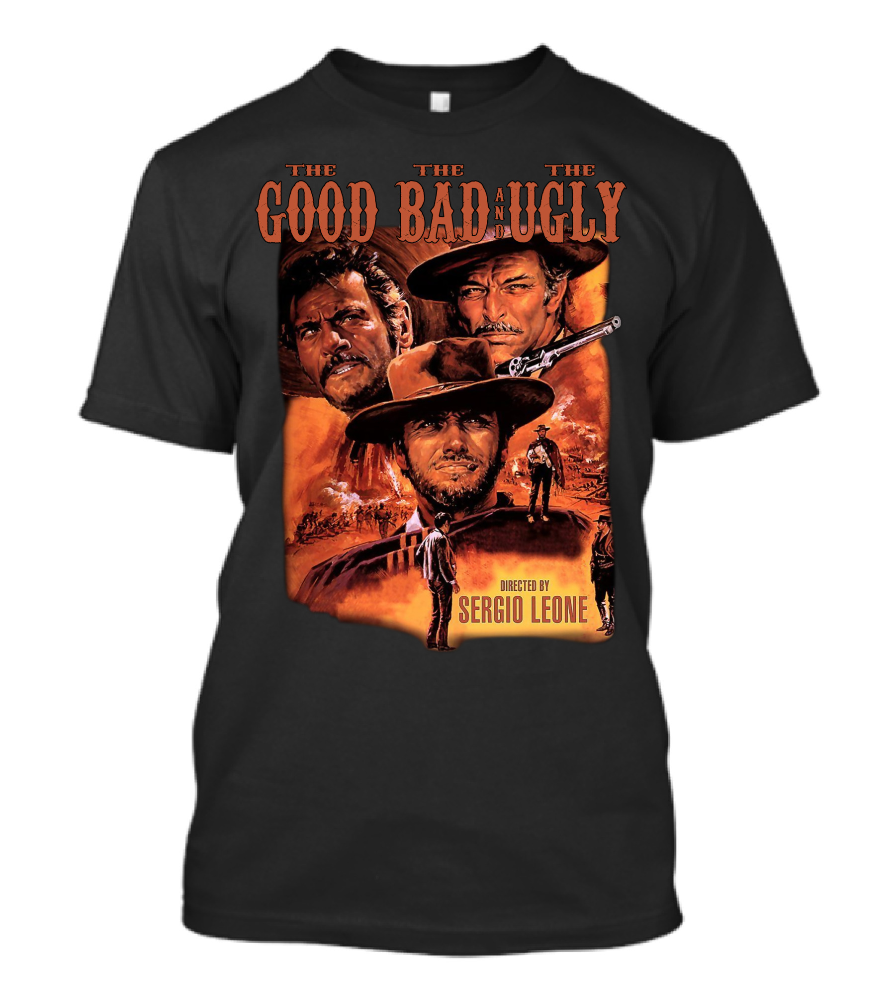 The Good The Bad And The Ugly Directed By Sergio Leone T-Shirt