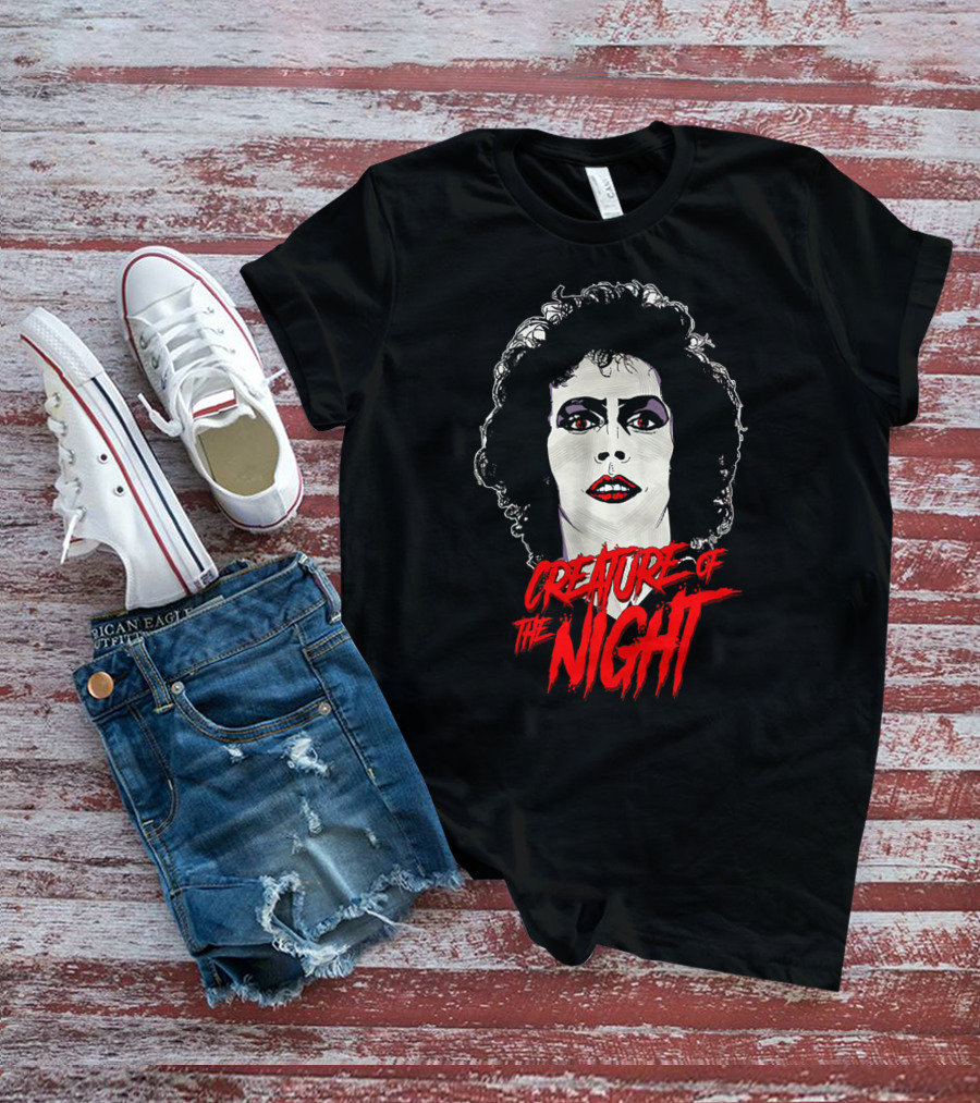 The Rocky Horror Picture Show Creature Of The Night Iconic Character T-Shirt
