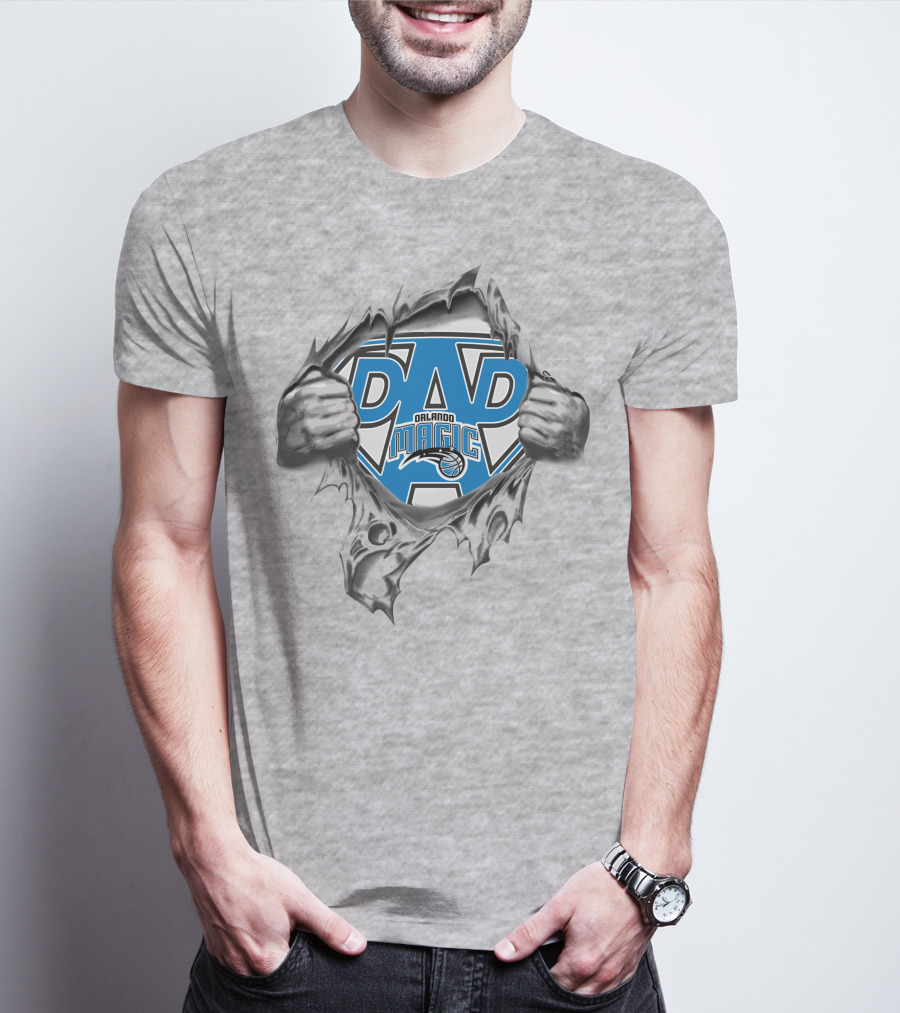 Orlando Magic Super Dad Basketball T-Shirt