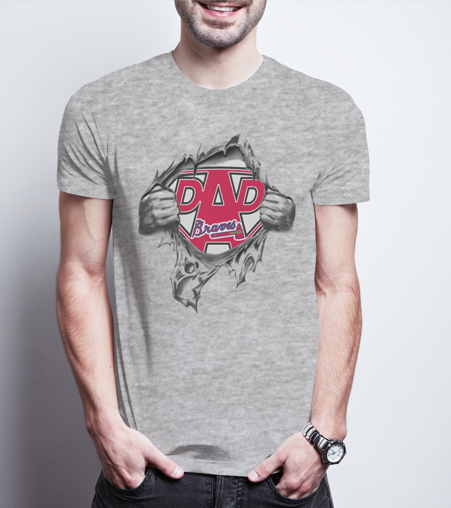 Atlanta Braves Super Dad T-Shirt
