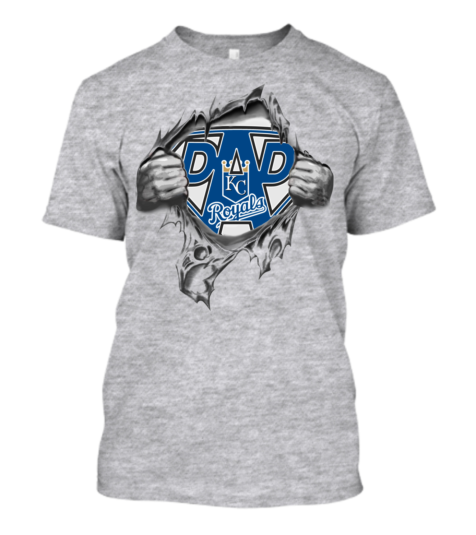 Kansas City Royals Super Dad Hero T-Shirt