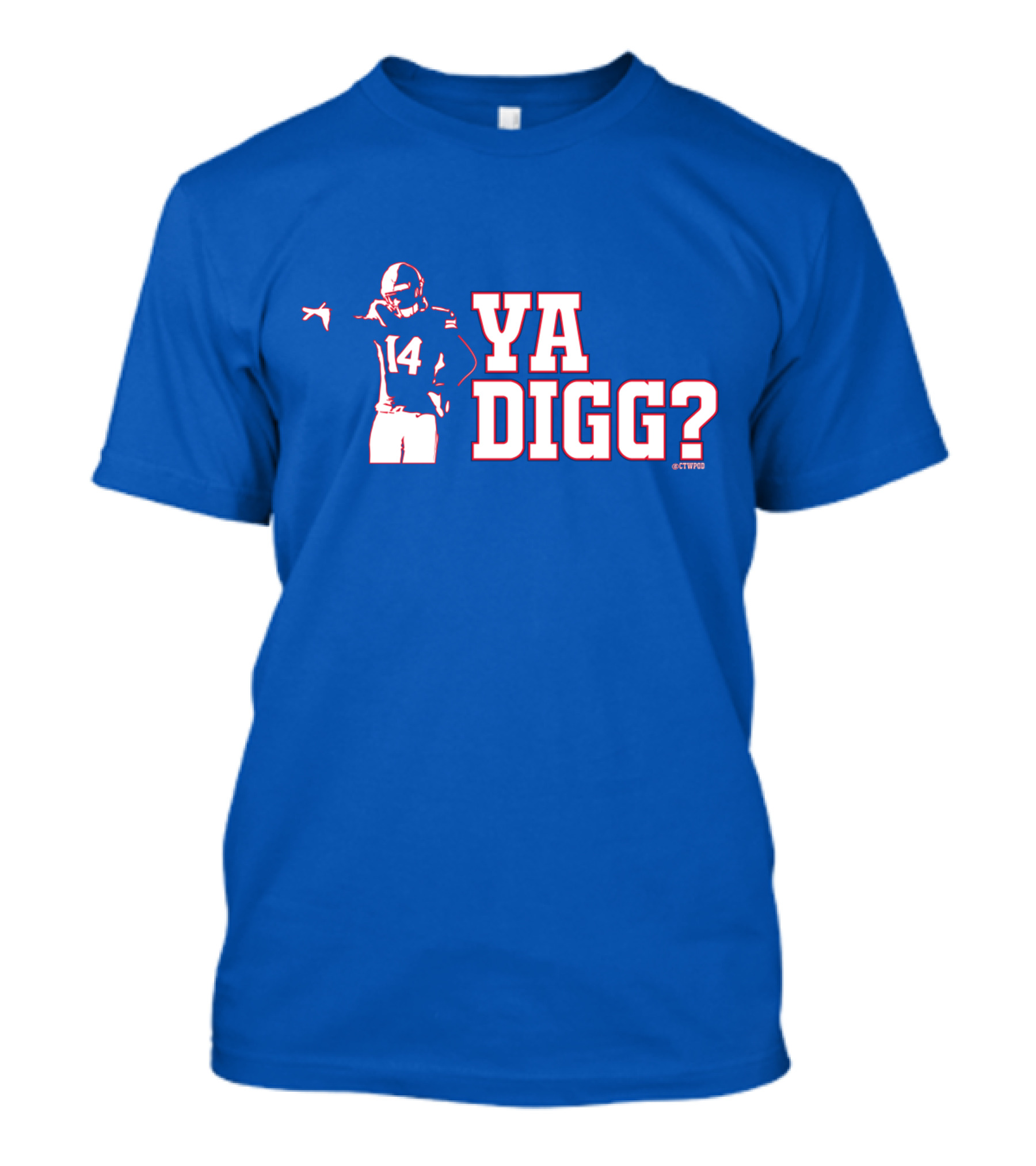 Stefon Diggs Ya Digg? 14 Football Fan T-Shirt