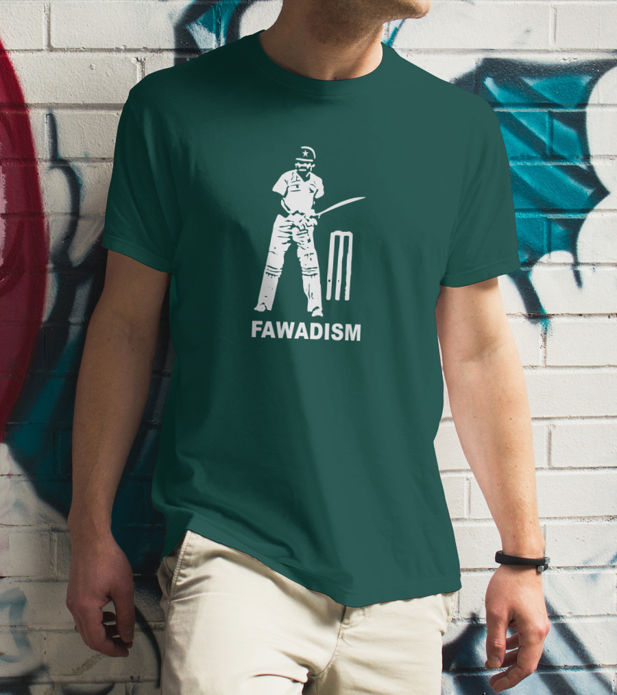 Cult Zeros Fawadism Fawad Alam Cricket T-Shirt