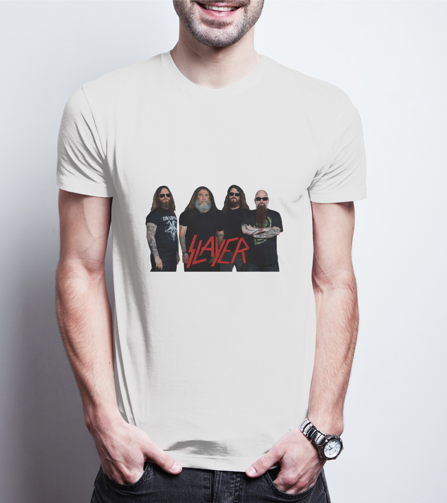 Slayer Classic Band Member Pose T-Shirt
