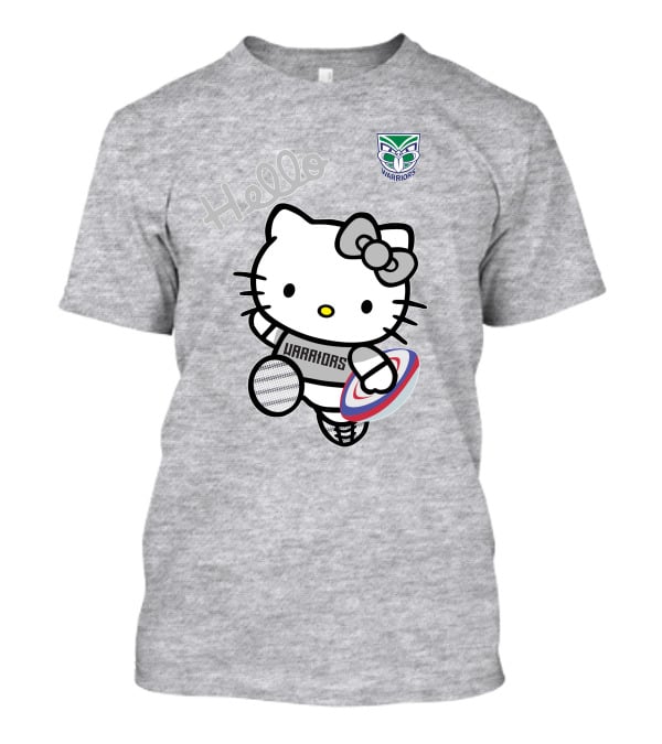 New Zealand Warriors Hello Kitty Rugby T-Shirt