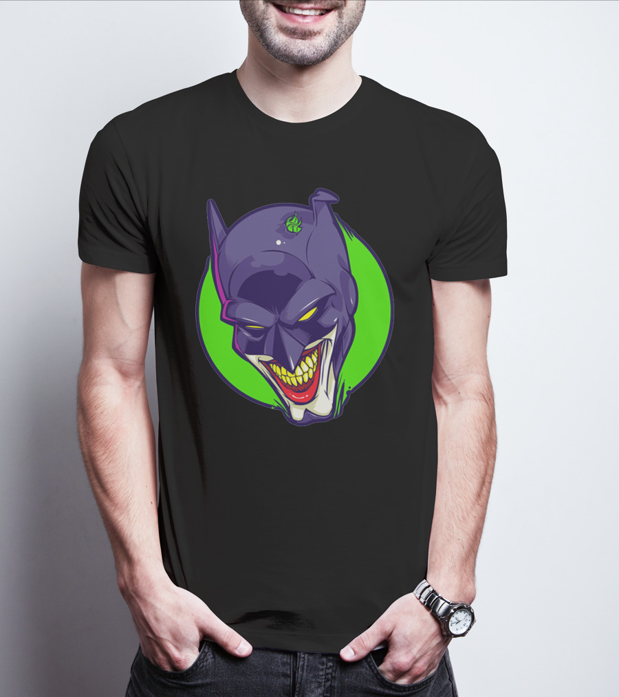 Bat Joke Evil Grin Mashup T-Shirt