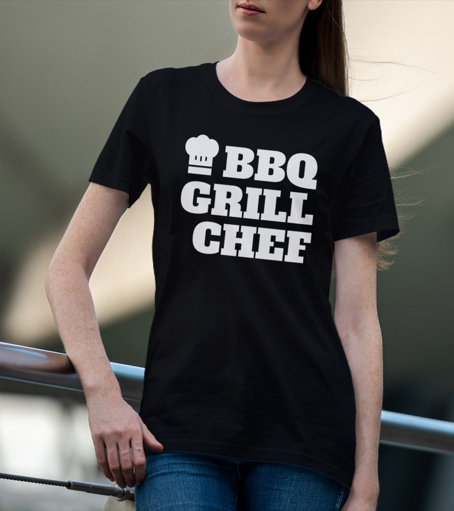 BBQ Grill Chef Cooking Hat T-Shirt