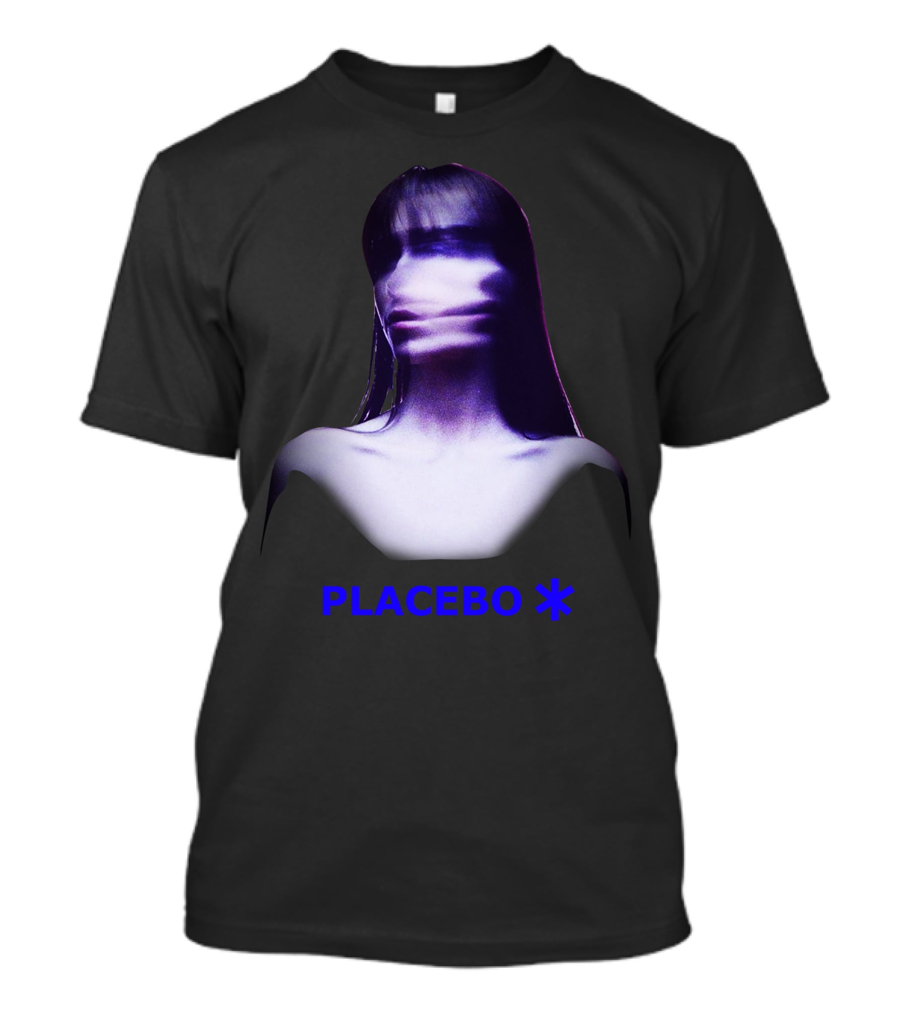 PLACEBO Purple Blur Girl T-Shirt