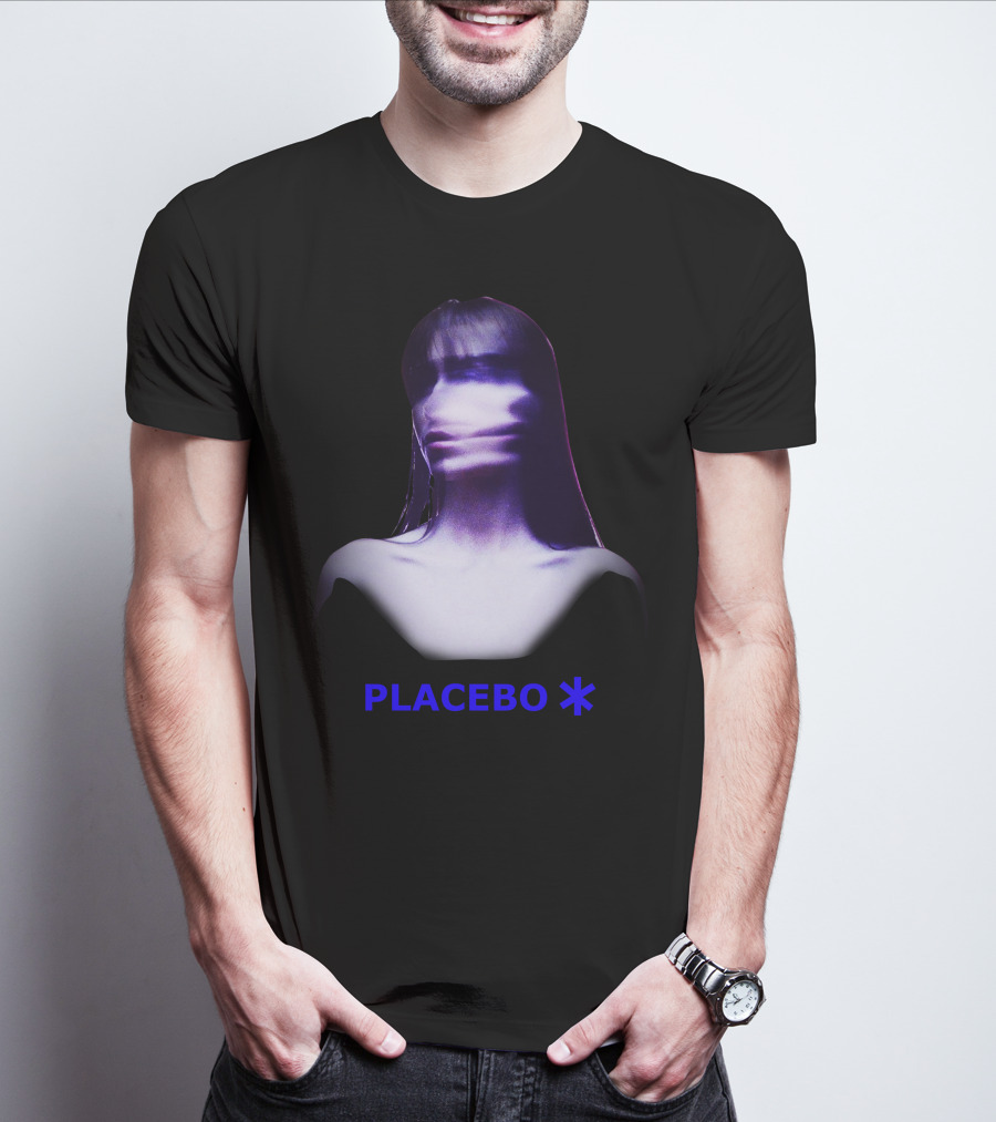 PLACEBO Purple Blur Girl T-Shirt