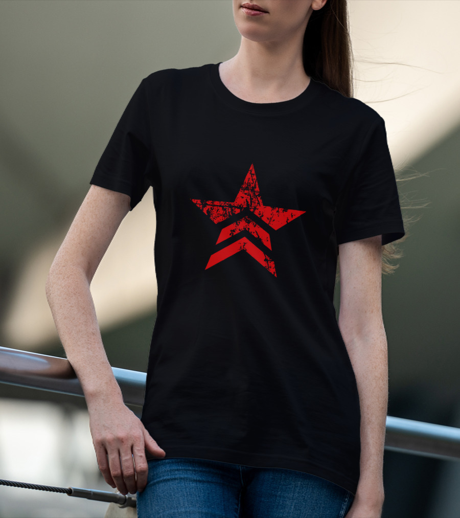 Renegade Grunge Red Star T-Shirt