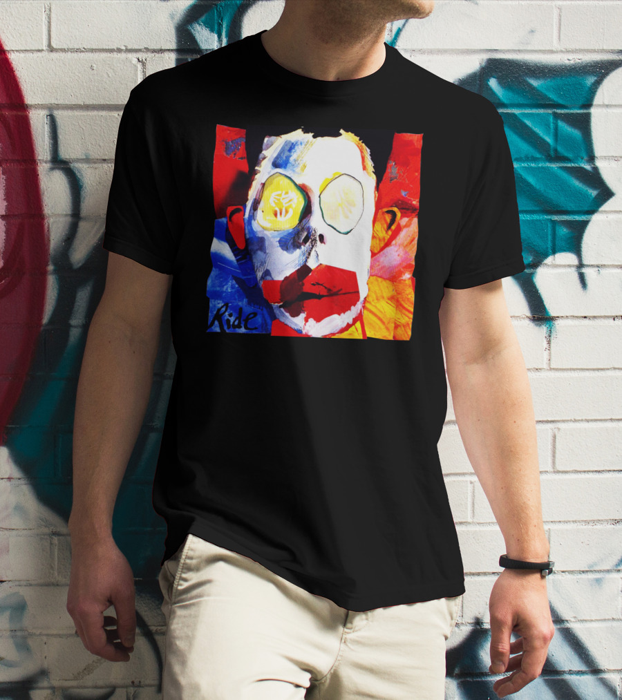Ride Going Blank Again Album Cover Art Music Band T-Shirt