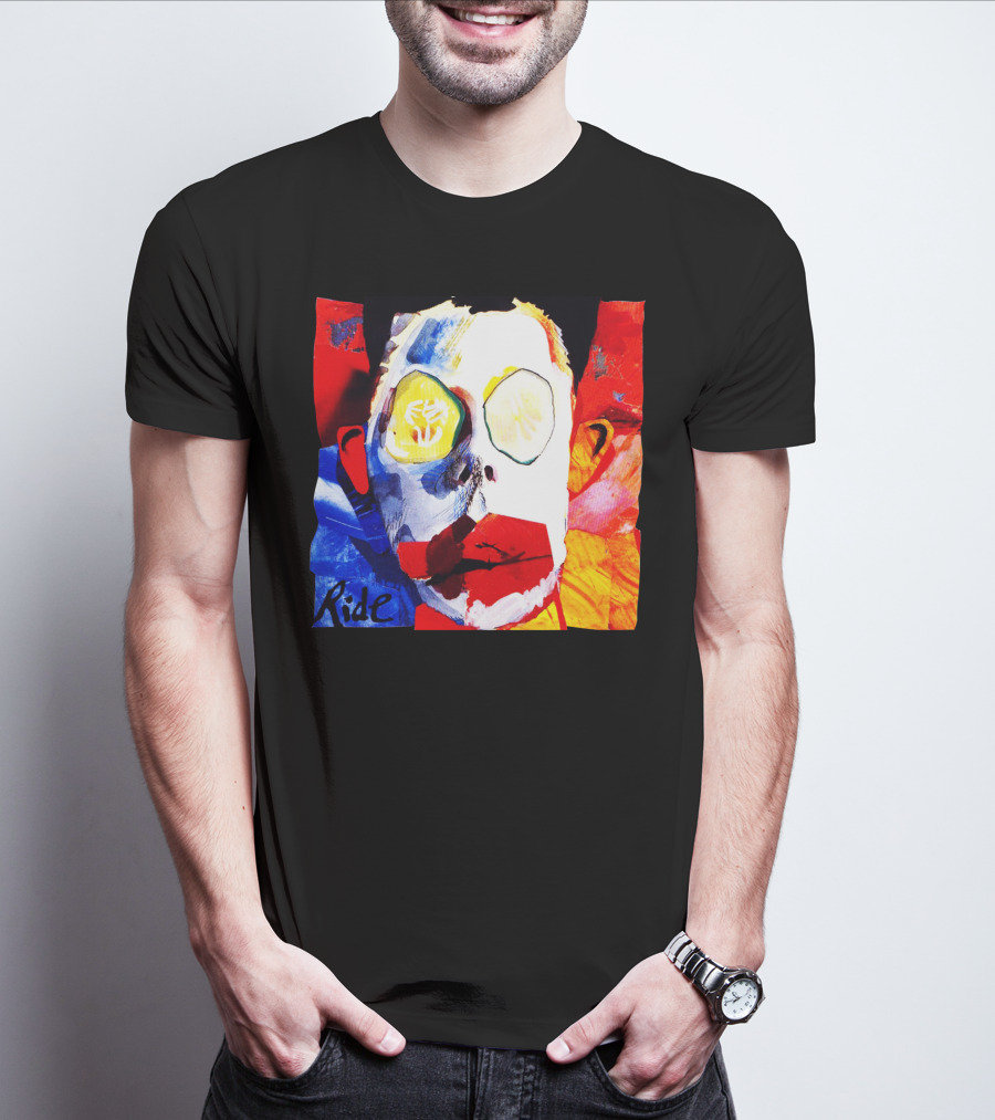 Ride Going Blank Again Album Cover Art Music Band T-Shirt