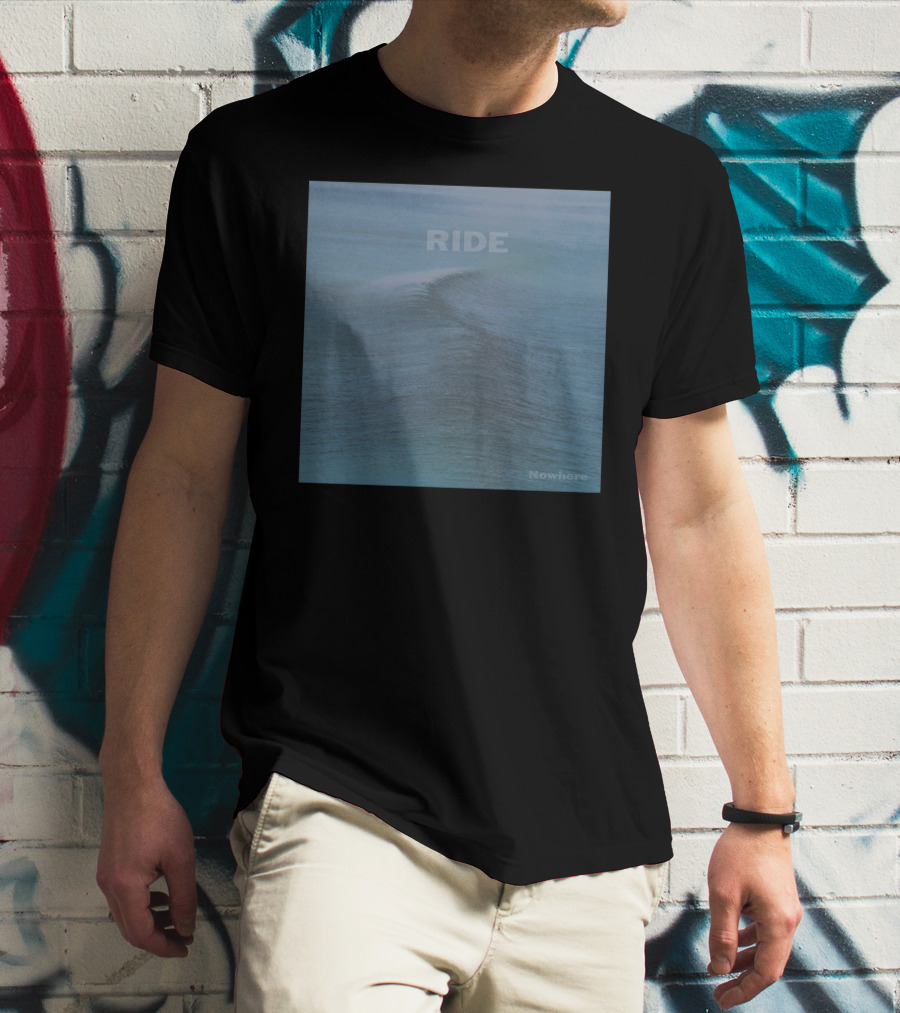 Ride Nowhere Album Cover Ocean Wave T-Shirt