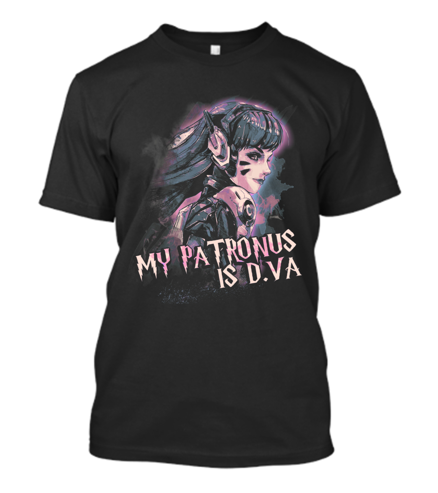Game Overwatch D.Va My Patronus Is D.Va Fan T-Shirt