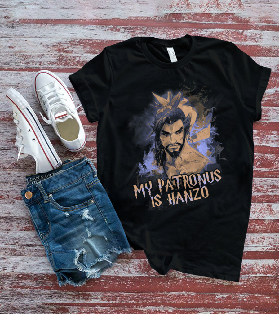 Game Overwatch My Patronus Is Hanzo Character T-Shirt