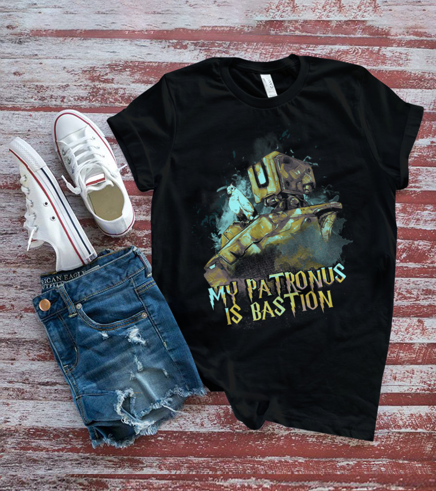 Overwatch Bastion Patronus Mashup Gaming T-Shirt