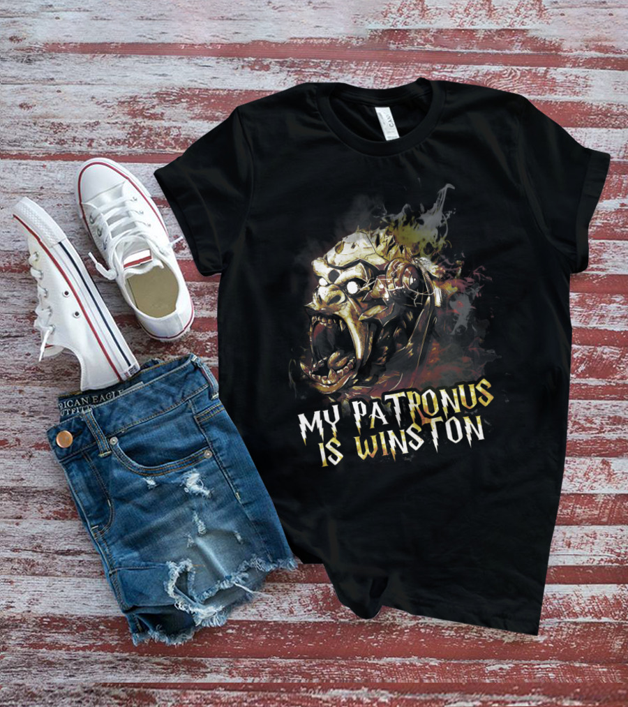 My Patronus Is Winston Game Overwach Inspired T-Shirt