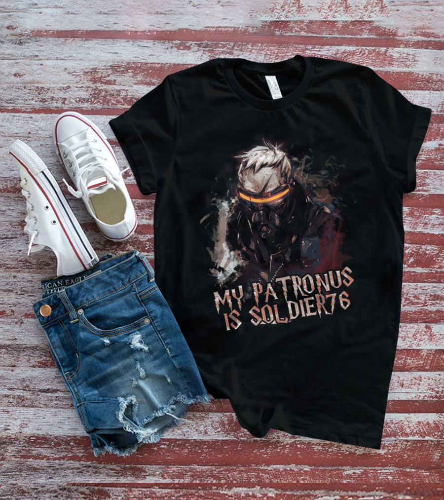 Game Overwatch Soldier76 My Patronus Is Soldier76 T-Shirt