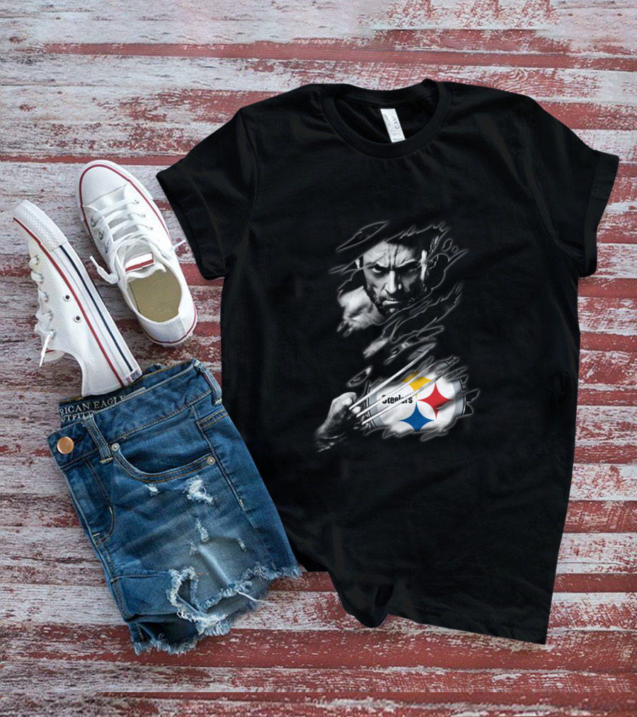 Wolverine Pittsburgh Steelers Fan Claws With Steelmark T-Shirt