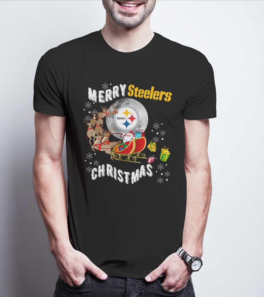 Merry Steelers Christmas T-Shirt