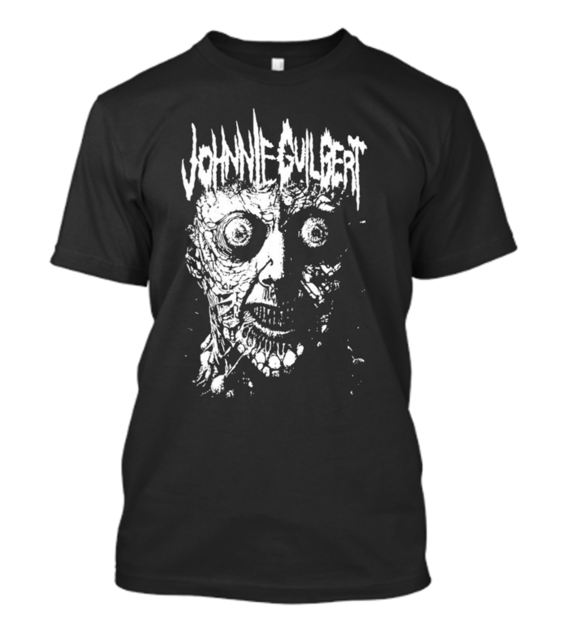 Johnnie Guilbert Haunted Soul Horror Face T-Shirt