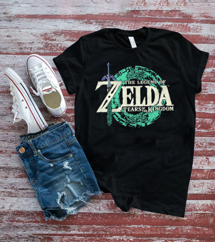 The Legend Of Zelda Tears Of The Kingdom Sword T-Shirt